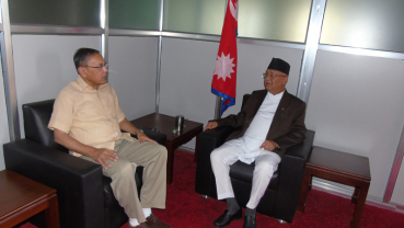 Interference in internal affairs unacceptable: Oli tells Indian envoy Rae